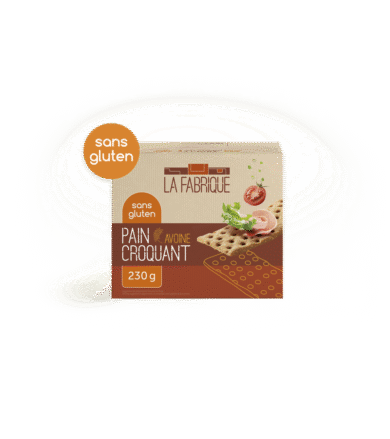 pain croquant avoine sans gluten