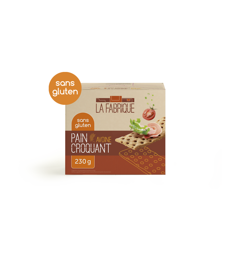 pain croquant avoine sans gluten