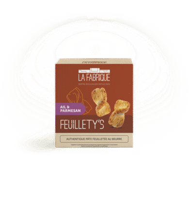 feuilletys ail et parmesan