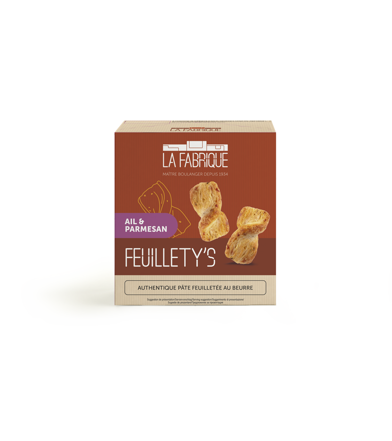 feuilletys ail et parmesan