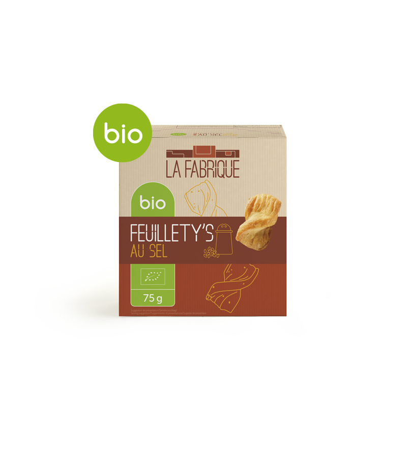 feuilletys au sel bio