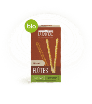 flûtes au sésame bio