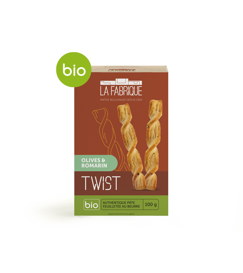 Twist olives et romarin bio